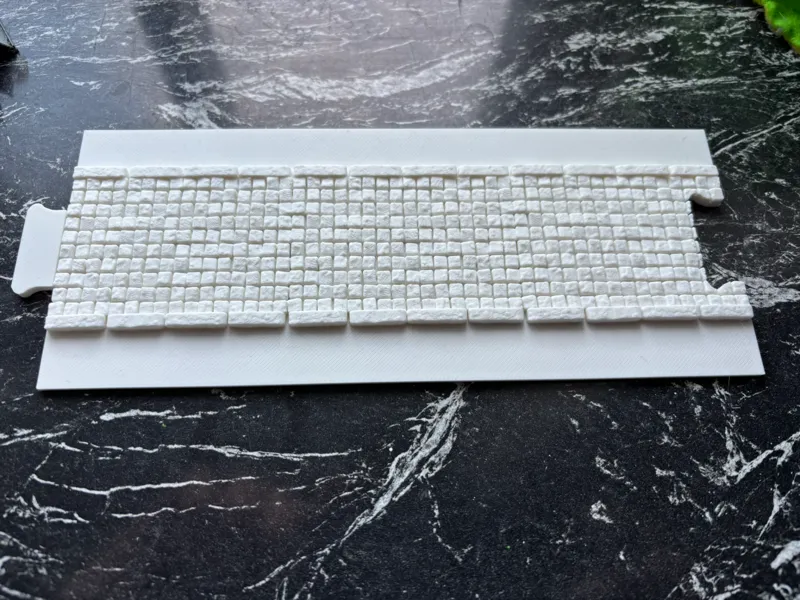 Flamme Rouge cobblestone tiles