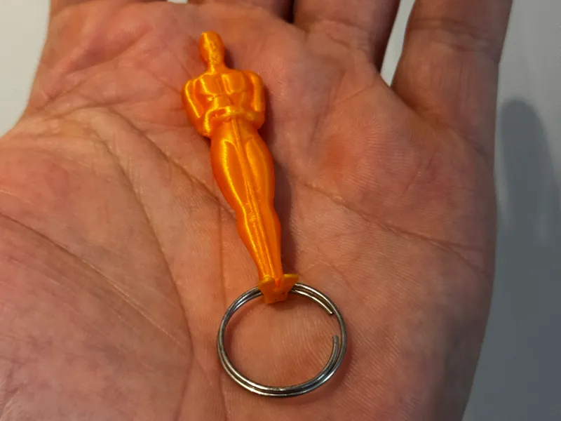 Oscar Trophie Keychain
