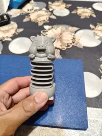 0.2mm layer, 3 walls, 15% infill 單獨彈簧 單獨一個彈簧