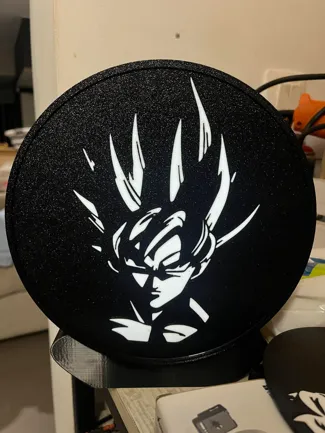Goku Frame disk for lamp