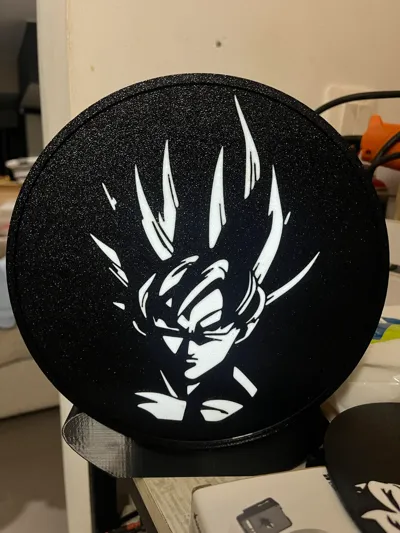 Goku Frame disk for lamp