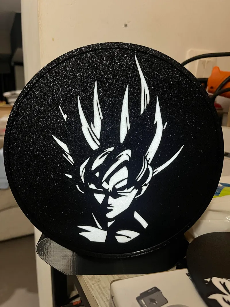 Goku Frame disk for lamp