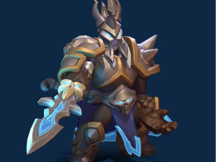 Arthas Chibi Warcraft