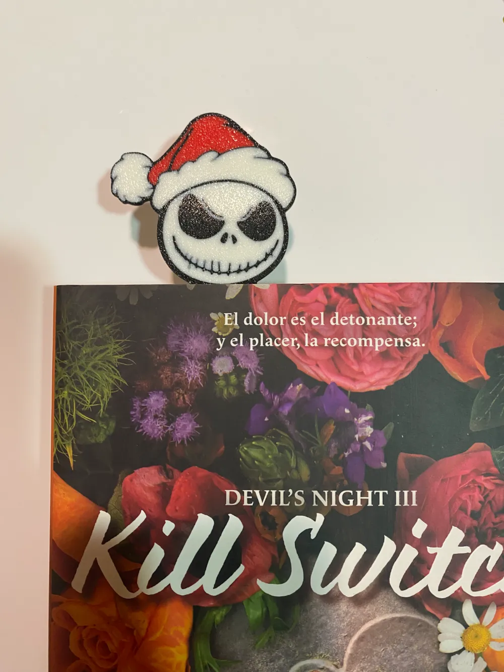 Jack Skellington Christmas Bookmark by JLagunaDev - MakerWorld