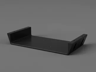 Dell Laptop and Dock - Under Desk Holder