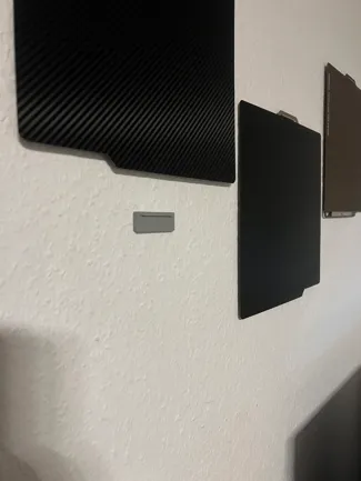 Single Build Plate Wall Holder Bambu Lab