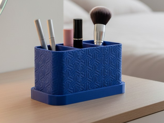 Makeup brush organizer