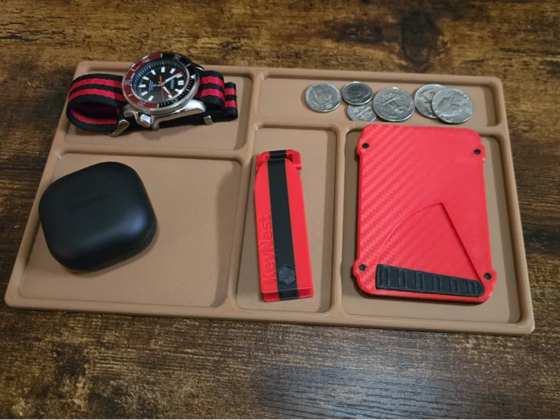EDC dump tray 