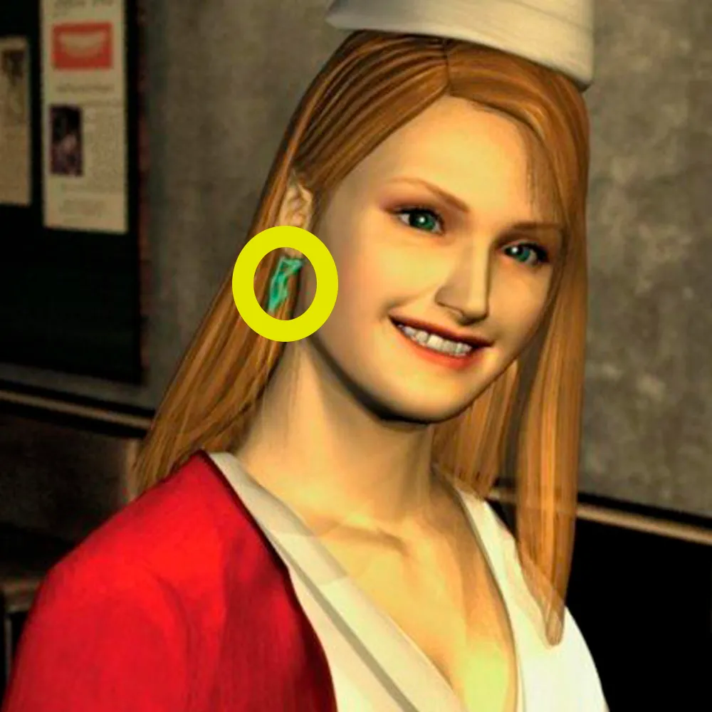 Lisa Garland Earrings for cosplay - Silent Hill 1 view 2