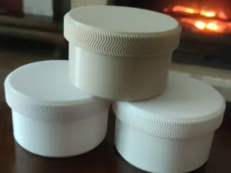 Threaded Jar with Lid