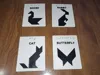 Tactile tangram cards 1st animal set AMS