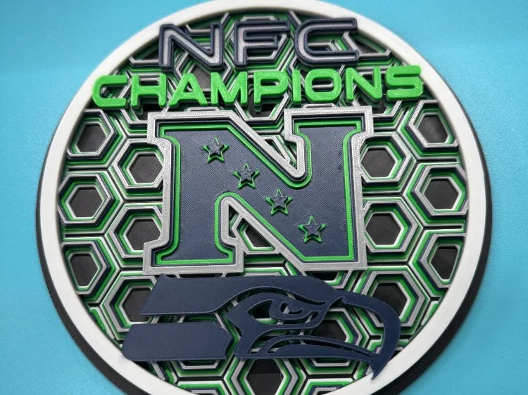 NFC Champions Seahawks mosaic