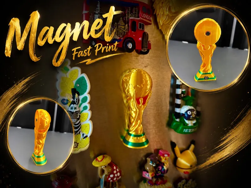 World Cup Magnet (8.5cm)