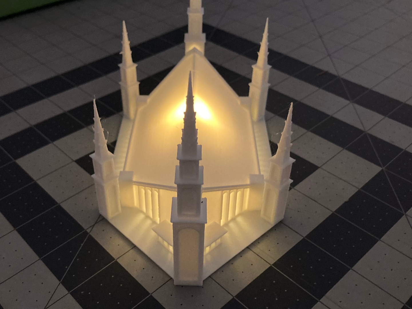 Lima Peru Temple Tea Light