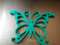 Emblème papillon décoratif — photo 2
