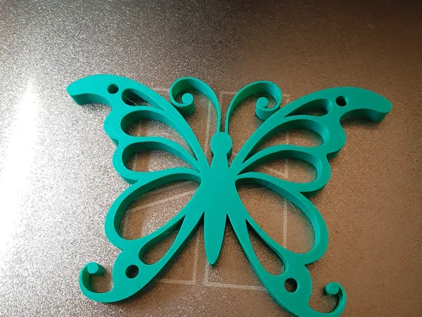 Emblème papillon décoratif
