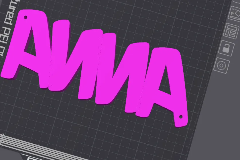 Anna sign by Webster - MakerWorld