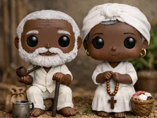 FUNKO POP PRETOS VELHOS
