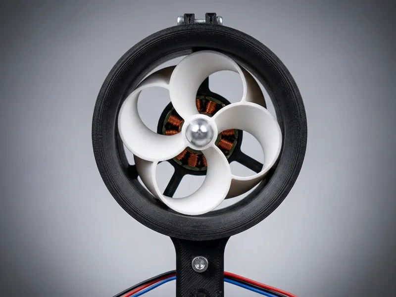 3D printed toroidal EDF