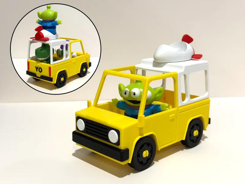Pizza Planet Truck for Fisher Price Little People