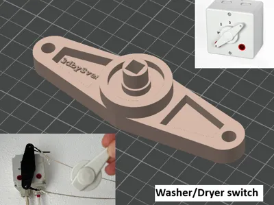 Washer and dryer electrical switch (handel)