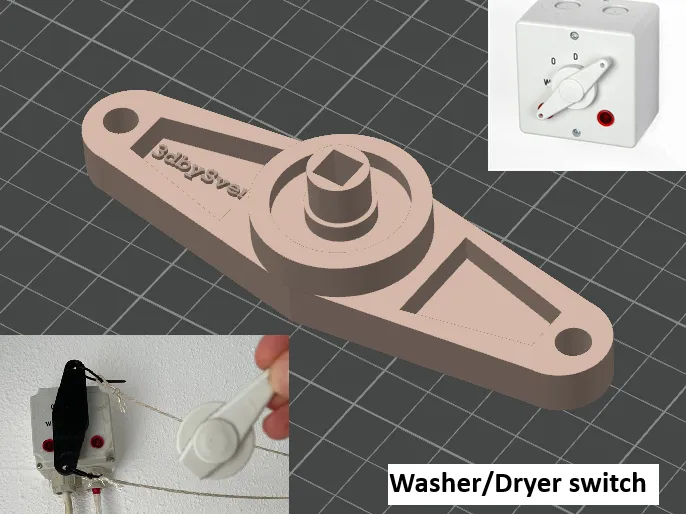 Washer and dryer electrical switch (handel)