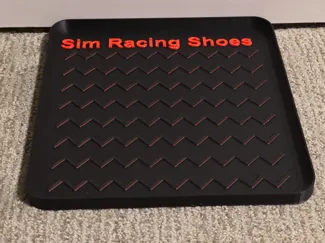 Sim Racing Shoe Mat / Tray 
