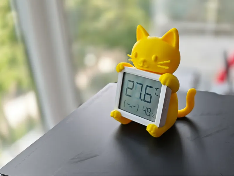 小米温湿度计3mini 小猫支架
