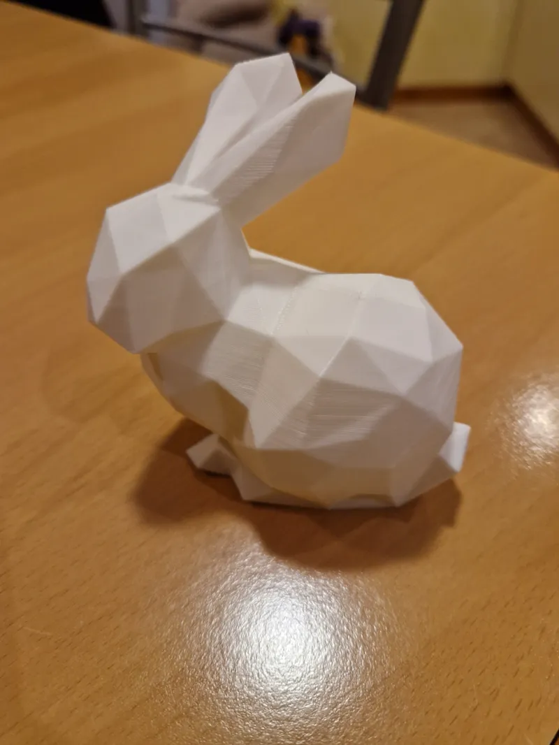 Low poly bunny
