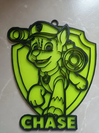 Paw Patrol Chase Badge