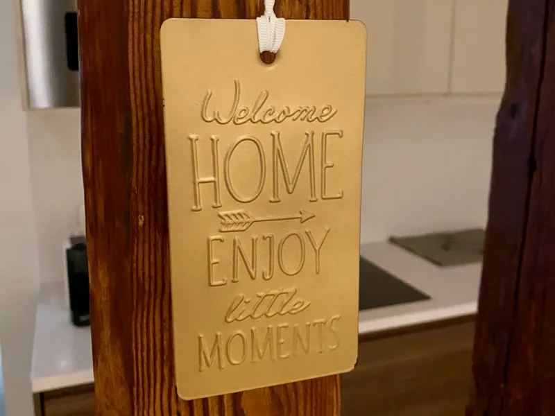 Welcome Home Sign