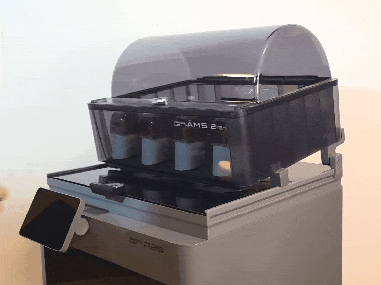 P2S / X2D Riser - AMS Flipper V1