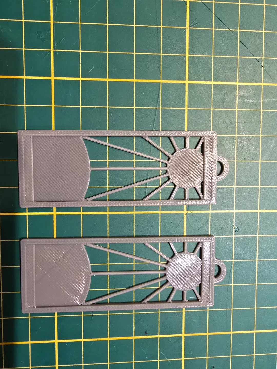 DemonSlayer keychain earrings view 4