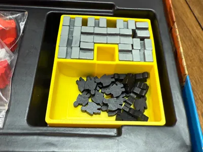 Queen Domino Board Game Storage Tray
