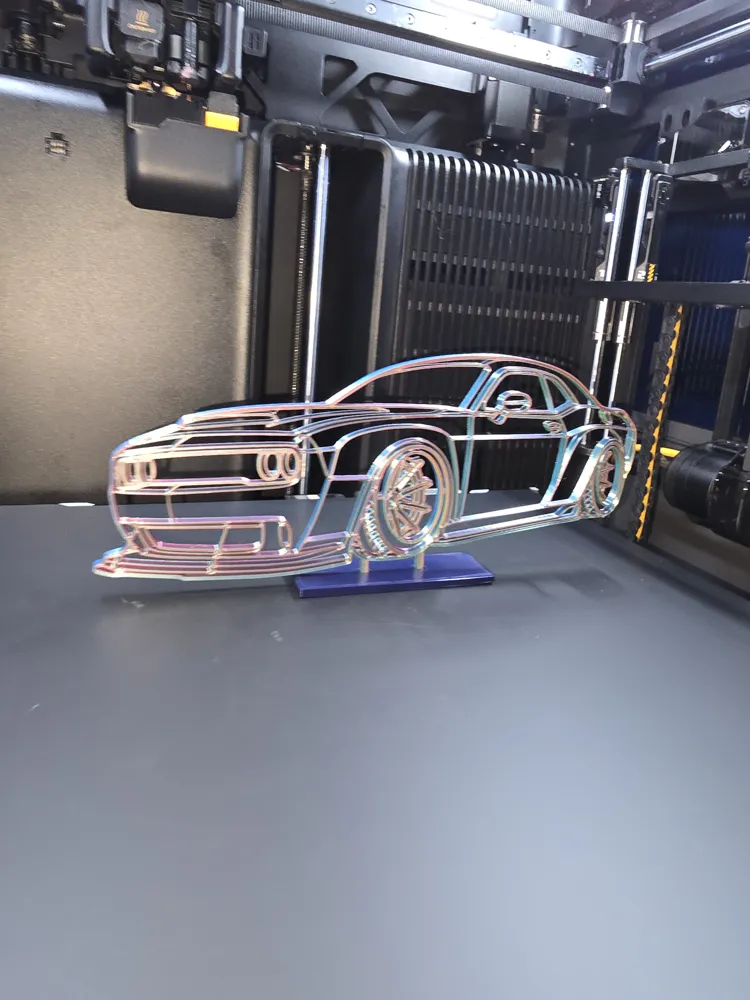 Dodge Challenger SRT Hellcat - Free 3D Print Model - MakerWorld