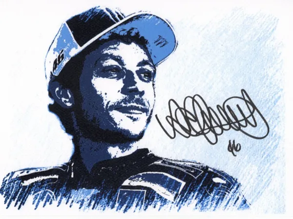 Relief Valentino Rossi VR46 avec cadre
