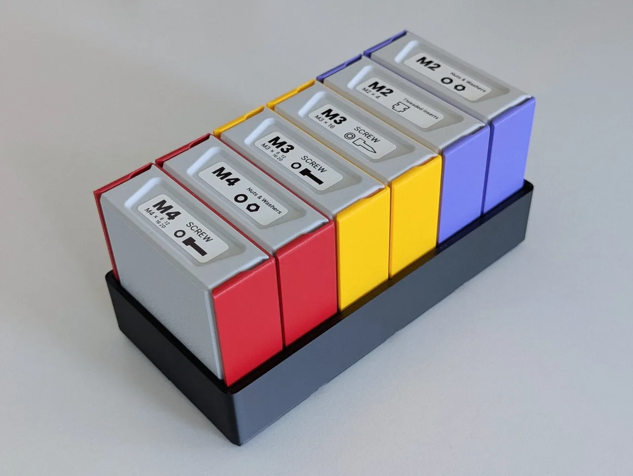 Storage box for small parts view 4