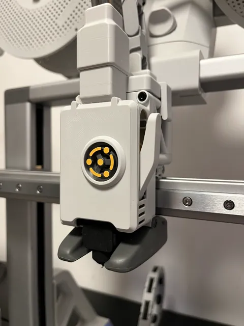 X-Axis Drag Chain (Cable Chain) V2 + AMS HUB SAVER view 4
