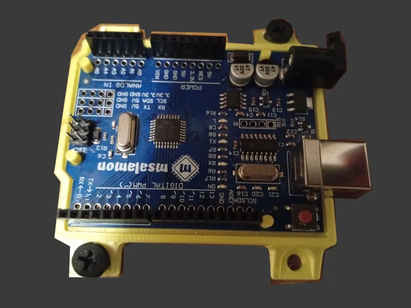 Arduino Quick mount (no screws required)