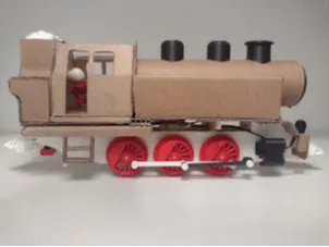 CS 400 Steam train chasis