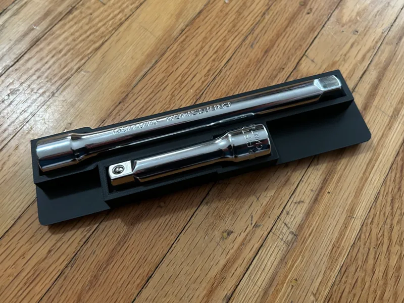 3/8" Ratchet extensions - Gridfinity Storage