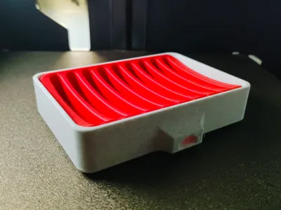 Drainage Soap Dish with Anti-Slip Feet -  Bathroom