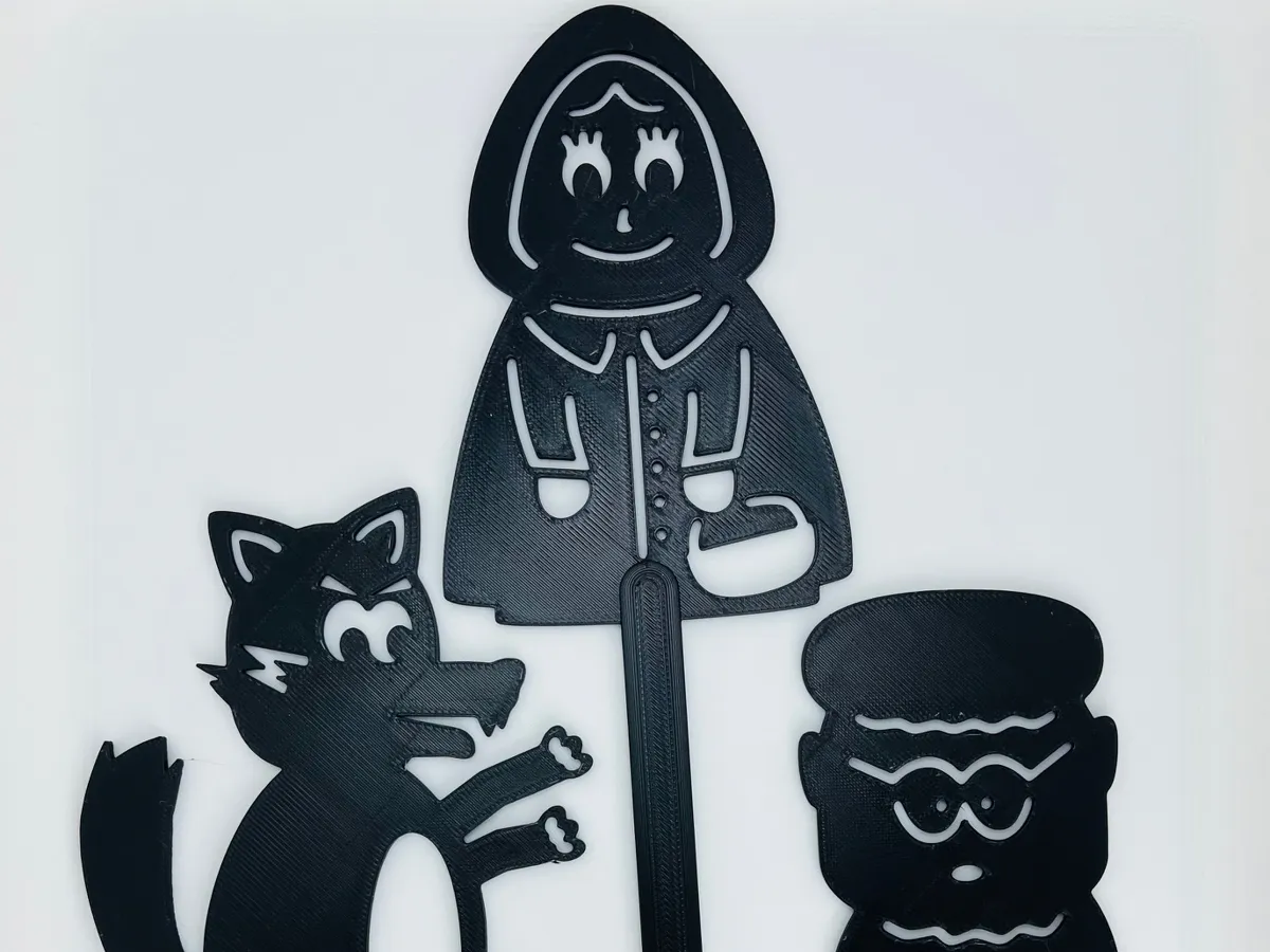 Marionnettes d'ombres Le Petit Chaperon rouge