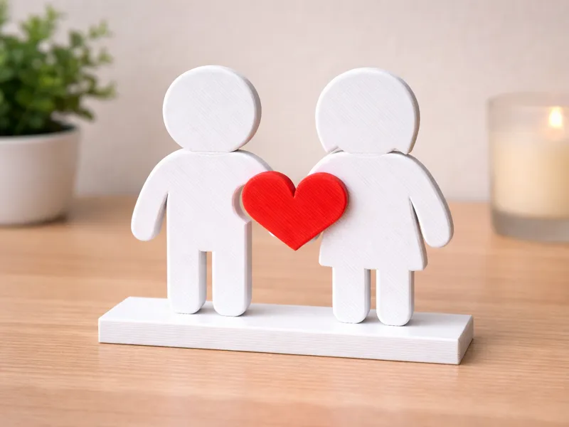 Couple Love Table Decor