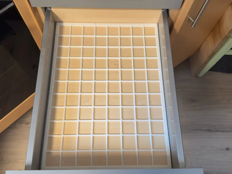 Gridplate 350x480 für Küchenschublade
