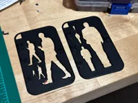 Gabarit de silhouettes à l'échelle — photo 2