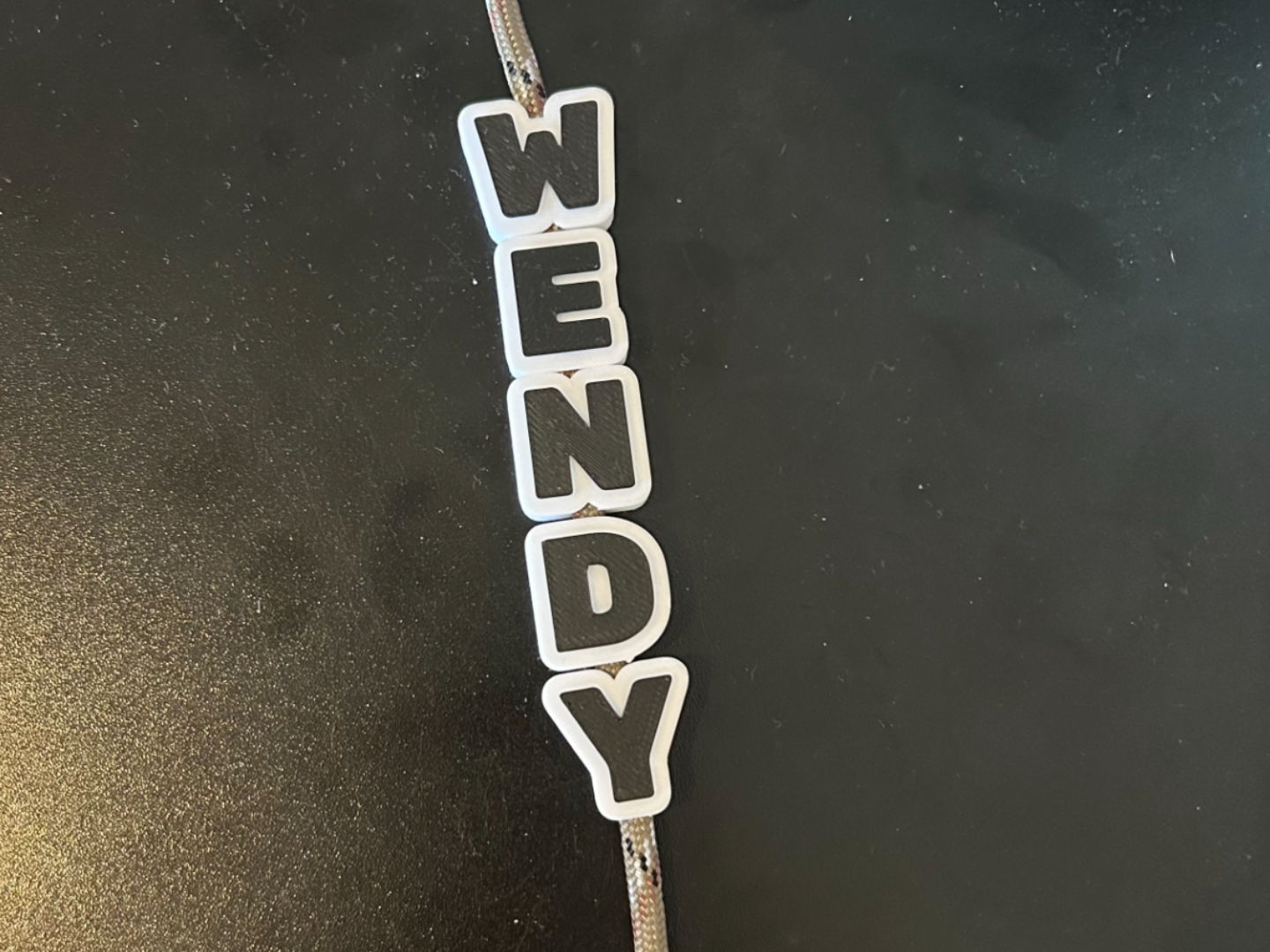 Ultra Bold Letter Beads for Paracord