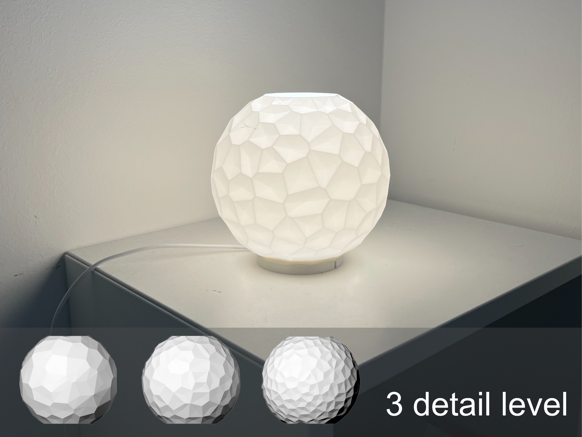 Voronoi Shade for Bambu Lab LED Kit (MH001)