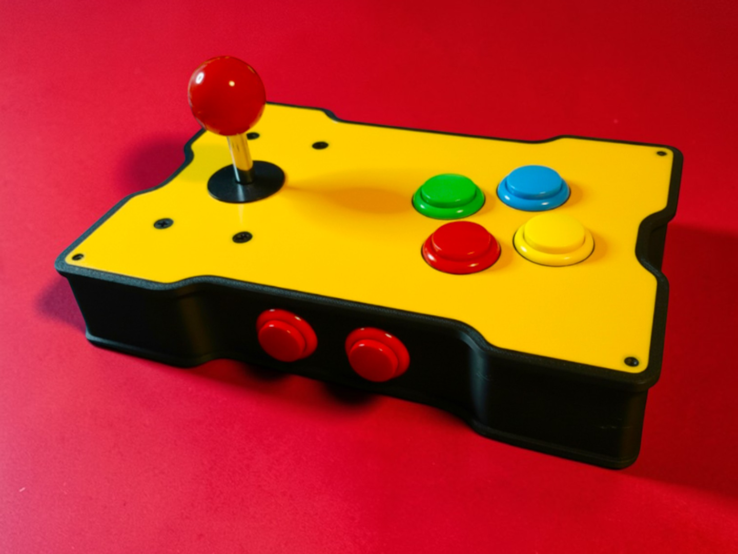 6 Button Arcade stick, Full Size Joystick Case