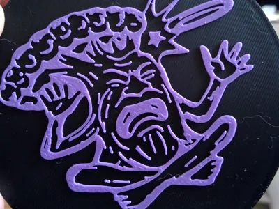 Praise Treesus V1 Disc Golf Mini Doomsday Prints